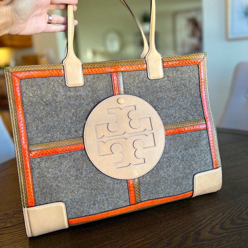 Tory Burch Ella Quadrant Tote